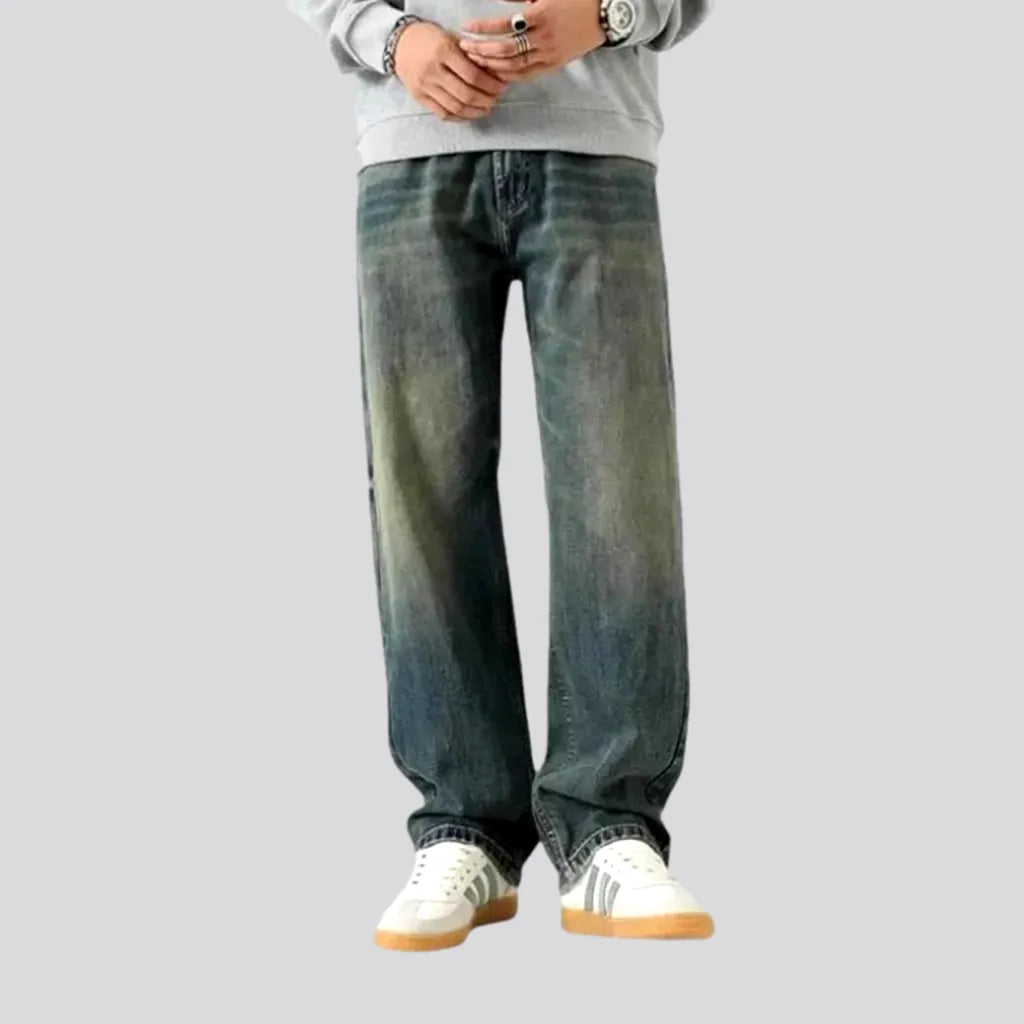 Baggy Vintage Mid Rise Men's Jeans | Jeans4you.shop