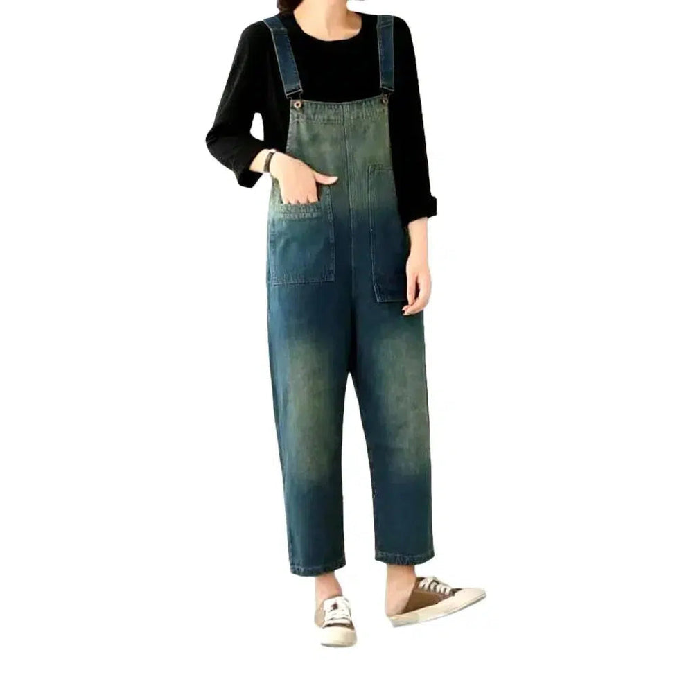 Vintage Jean Dungaree for Women - Blue