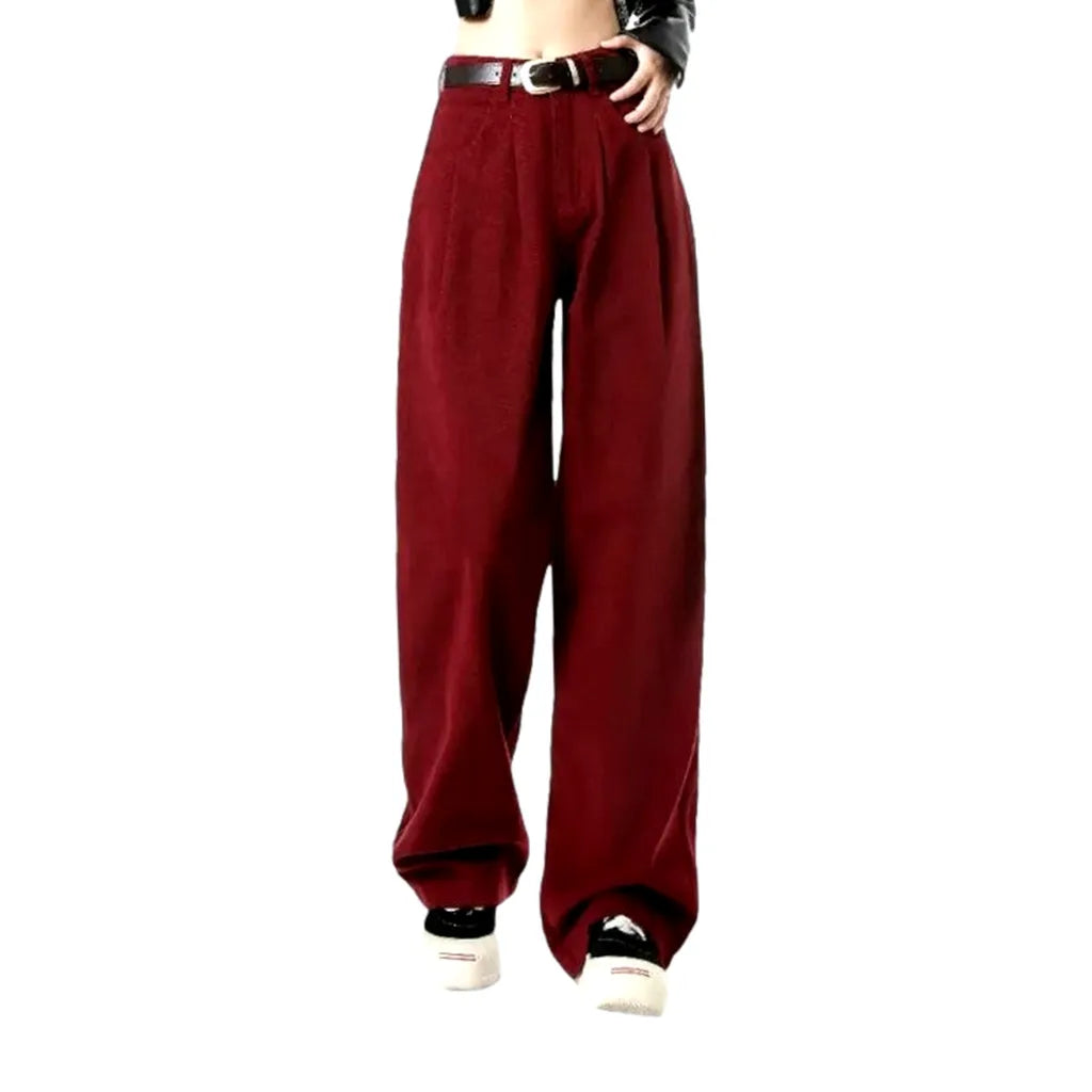 Baggy y2k denim pants
 for ladies