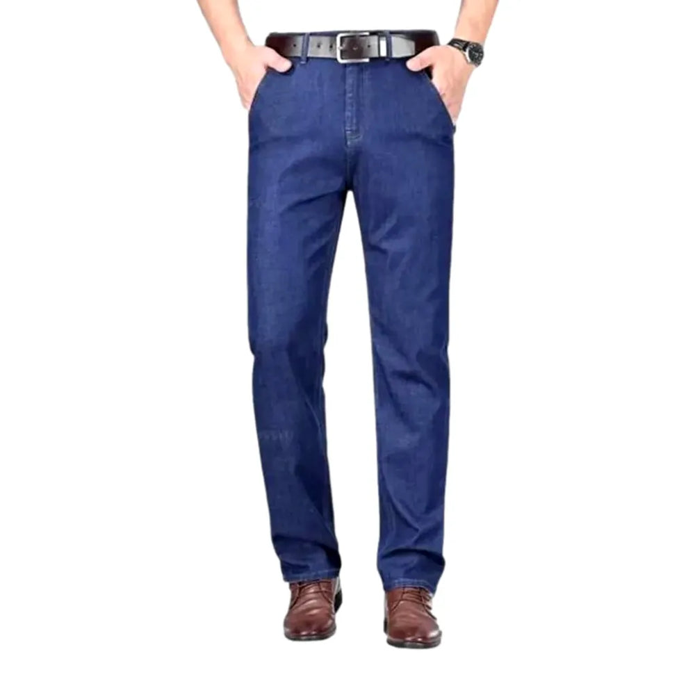 Classic Fit Men's Jeans - Blue