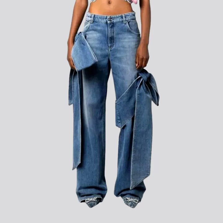 Boho Style High Rise Jeans for Women | Jeans4you.shop