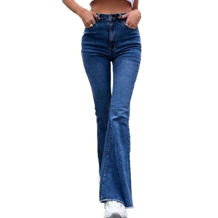 Boot-cut jeans for women