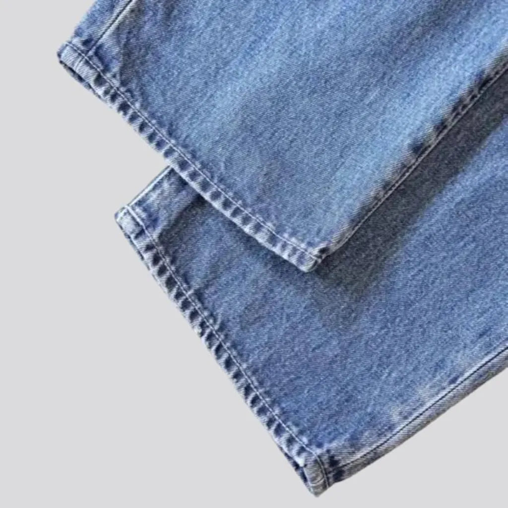 90s high-waist jeans
 for men
