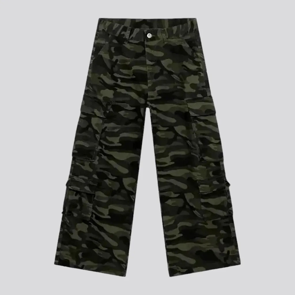 Camouflage Baggy Cargo Men's Jeans | Jeans4you.shop