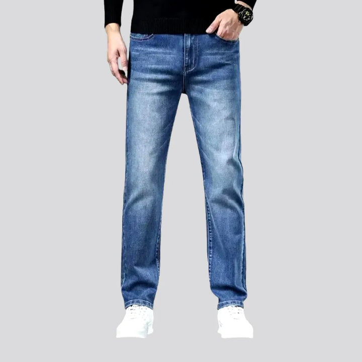 Casual Style Elastic High Rise Men's Jeans | Jeans4you.shop