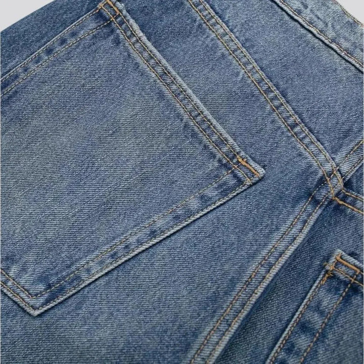 Sanded 90s style jeans for ladies