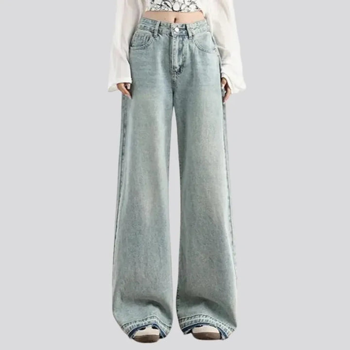 90s style high rise women's jeans