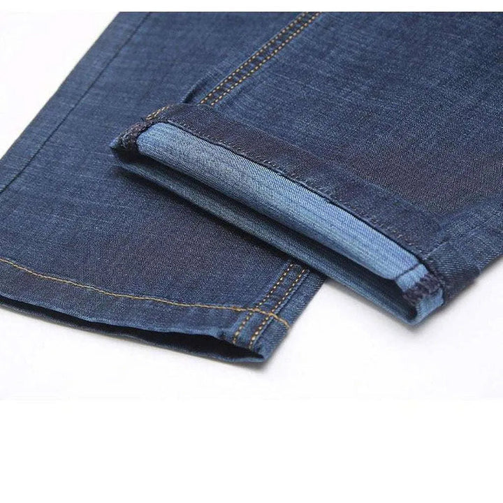 Dark blue slim fit jeans