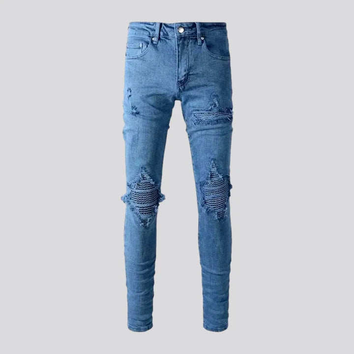 Distressed Mid Rise Men's Jeans | Jeans4you.shop