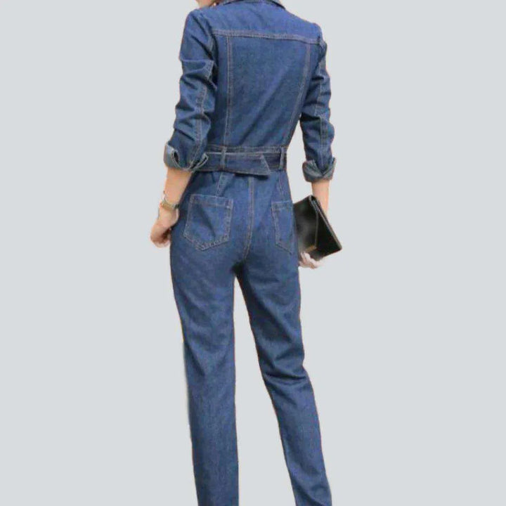 Women's overall with zipper