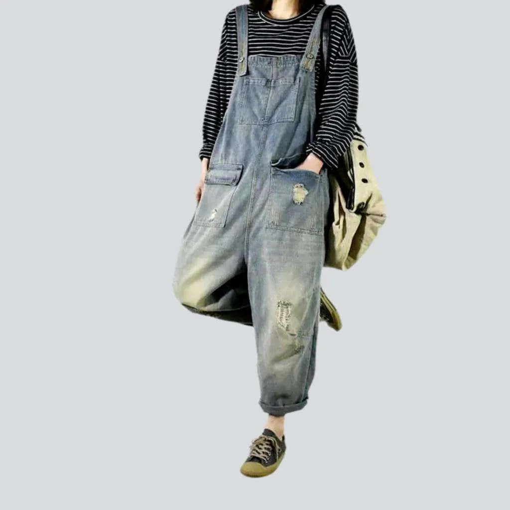 Fashion women's jean dungaree | Jeans4you.shop