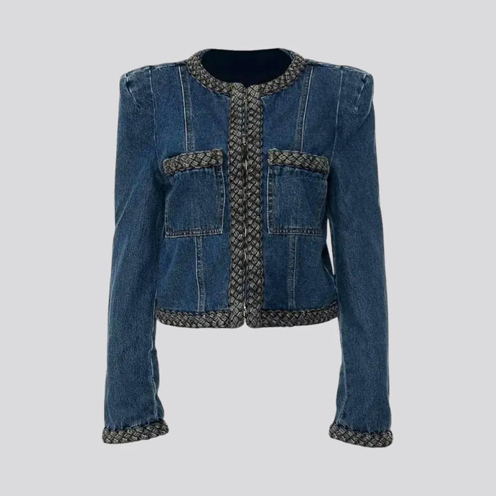 Fashionable Medium Fit Jeans Jacket for Ladies | Jeans4you.shop