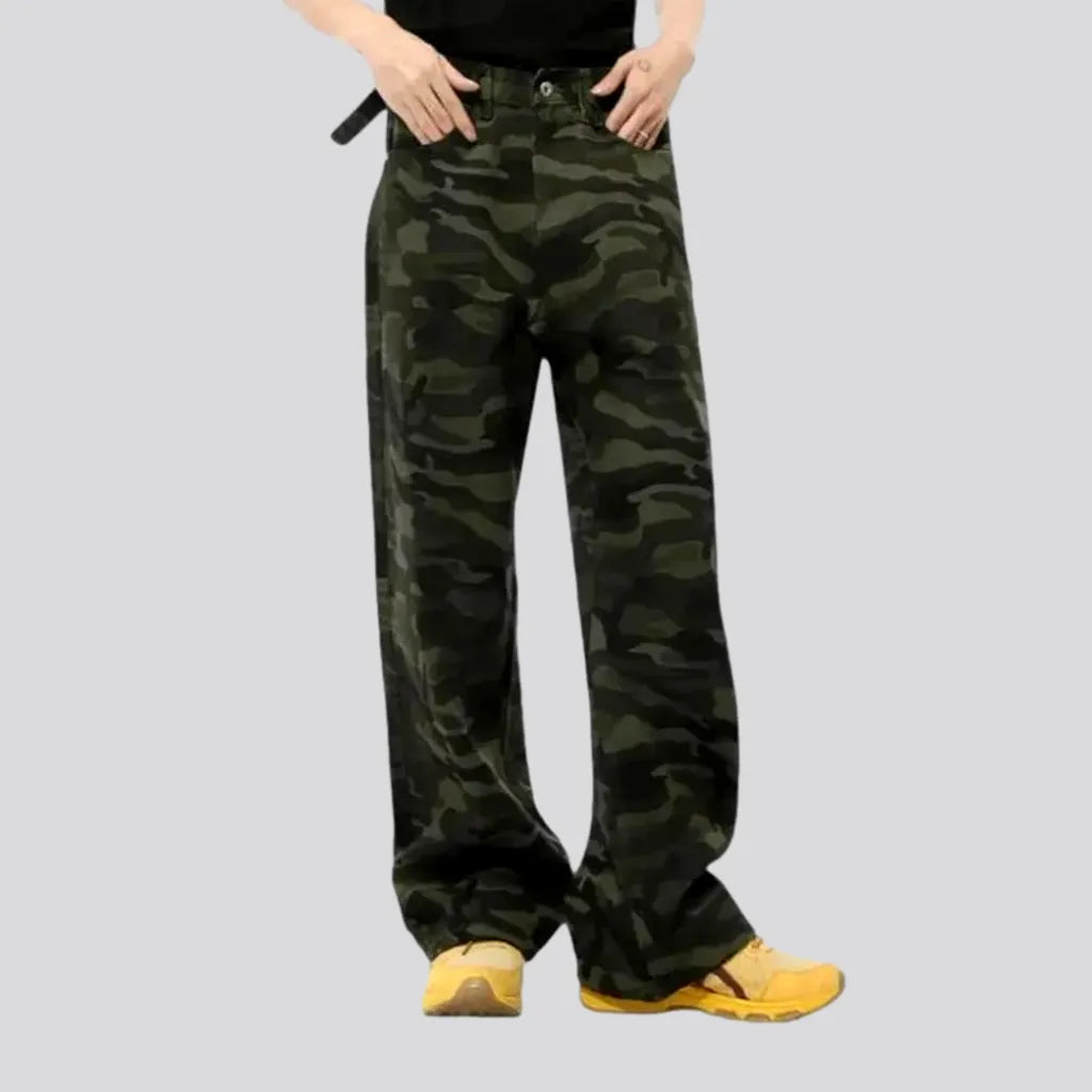 Mid Waist Men's Jeans Pants | Jeans4you.shop