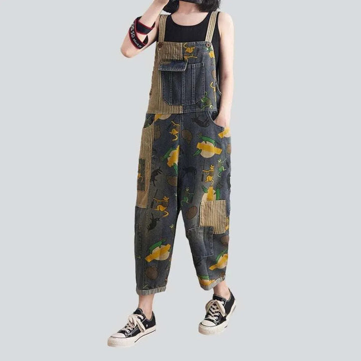 Painted women's jeans overall | Jeans4you.shop