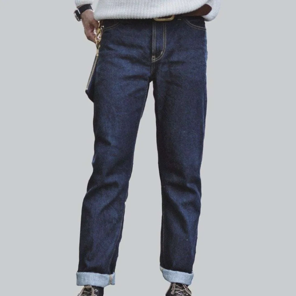 High-quality dark blue jeans | Jeans4you.shop