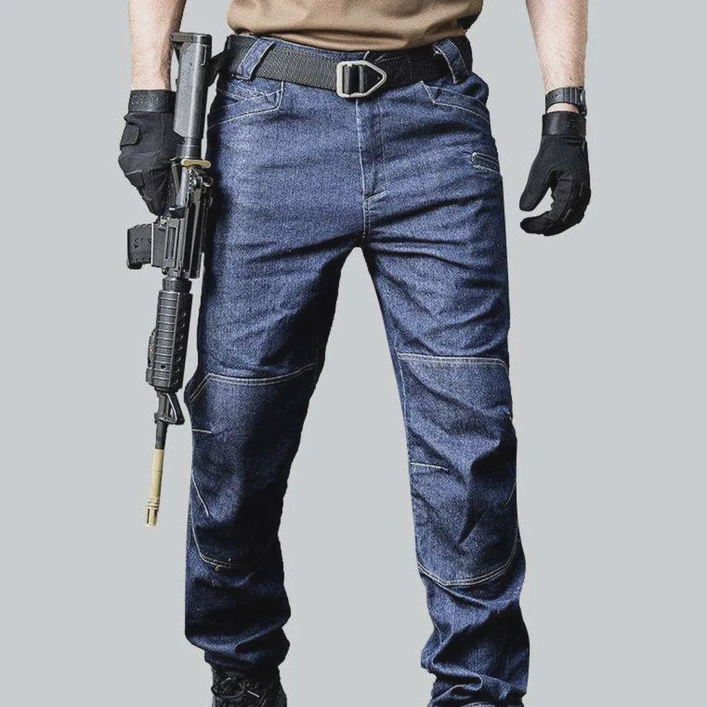Tactical blue man's jeans | Jeans4you.shop