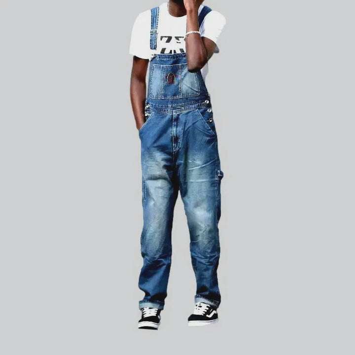 Denim dungaree for men | Jeans4you.shop