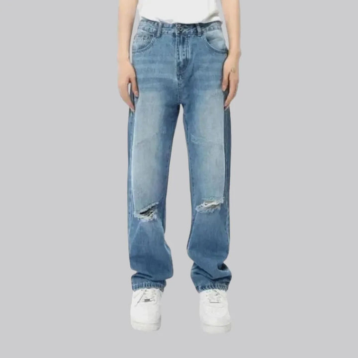 Distressed look baggy men's jeans | Jeans4you.shop