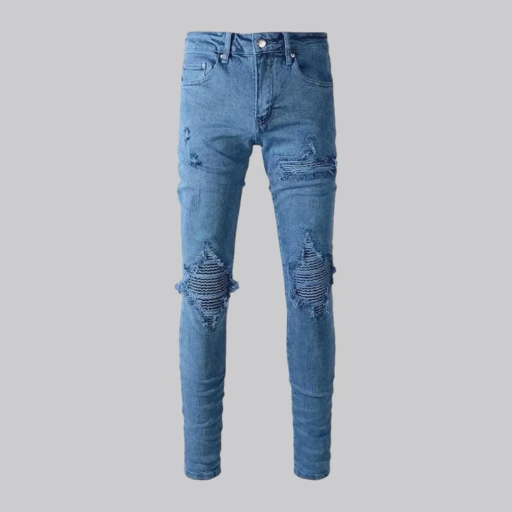 Distressed mid rise men's jeans | Jeans4you.shop