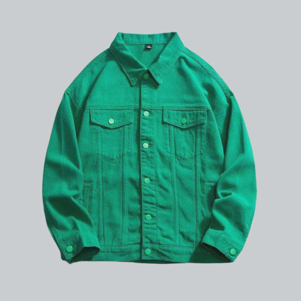 Street trend color denim jacket | Jeans4you.shop