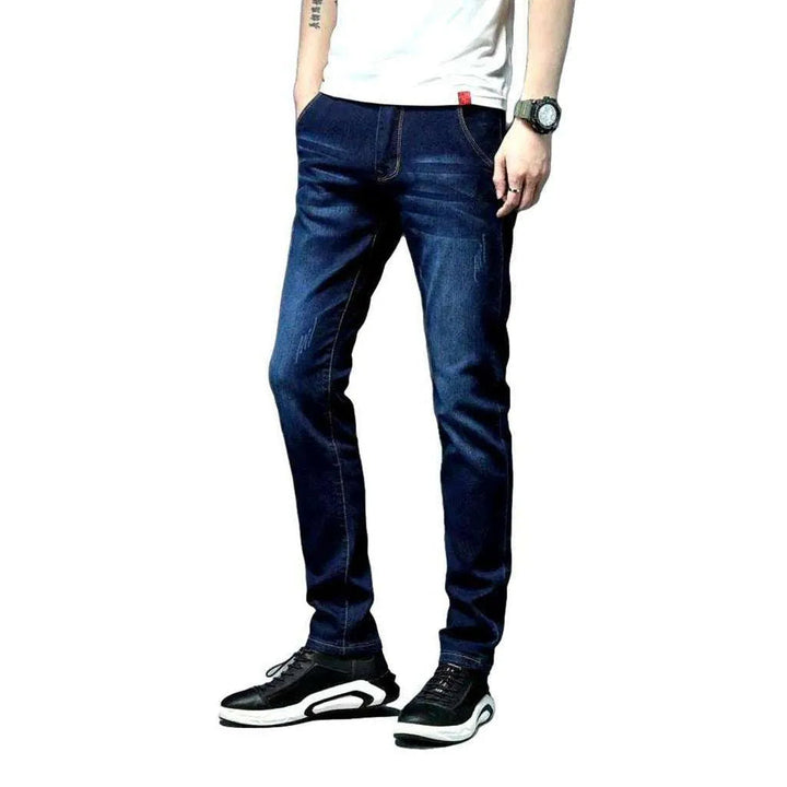 Slim color jeans for men