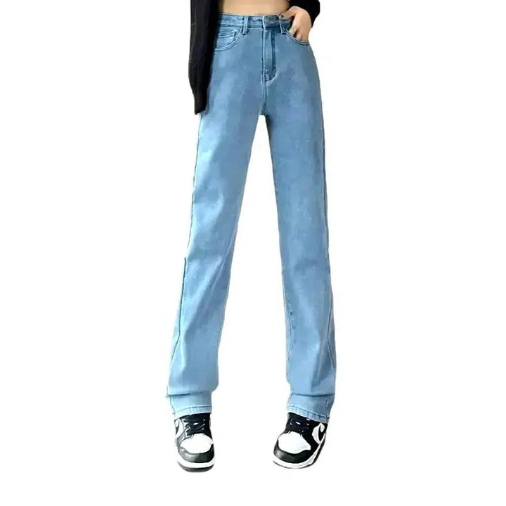 Straight women's 90s jeans