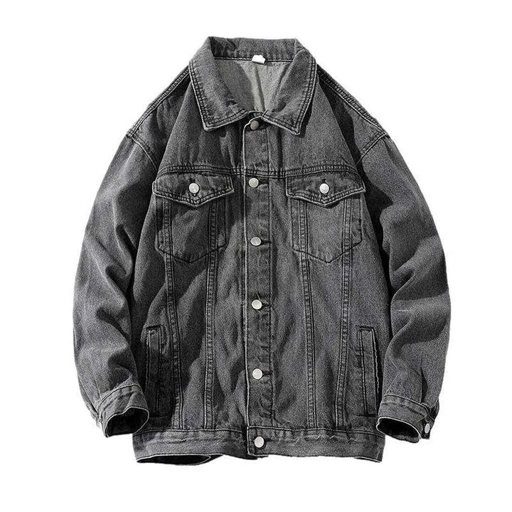 Street fashion men's denim jacket