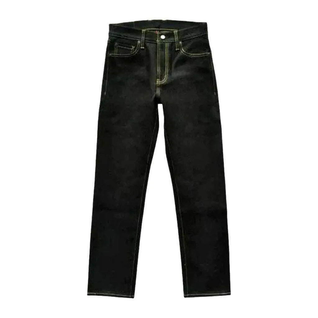 Super heavyweight men's self-edge jeans