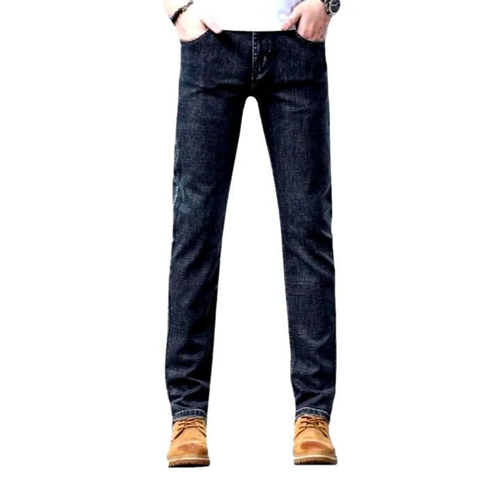 Tapered men's ground jeans