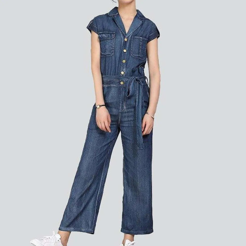 Trendy women's jeans jumpsuit | Jeans4you.shop