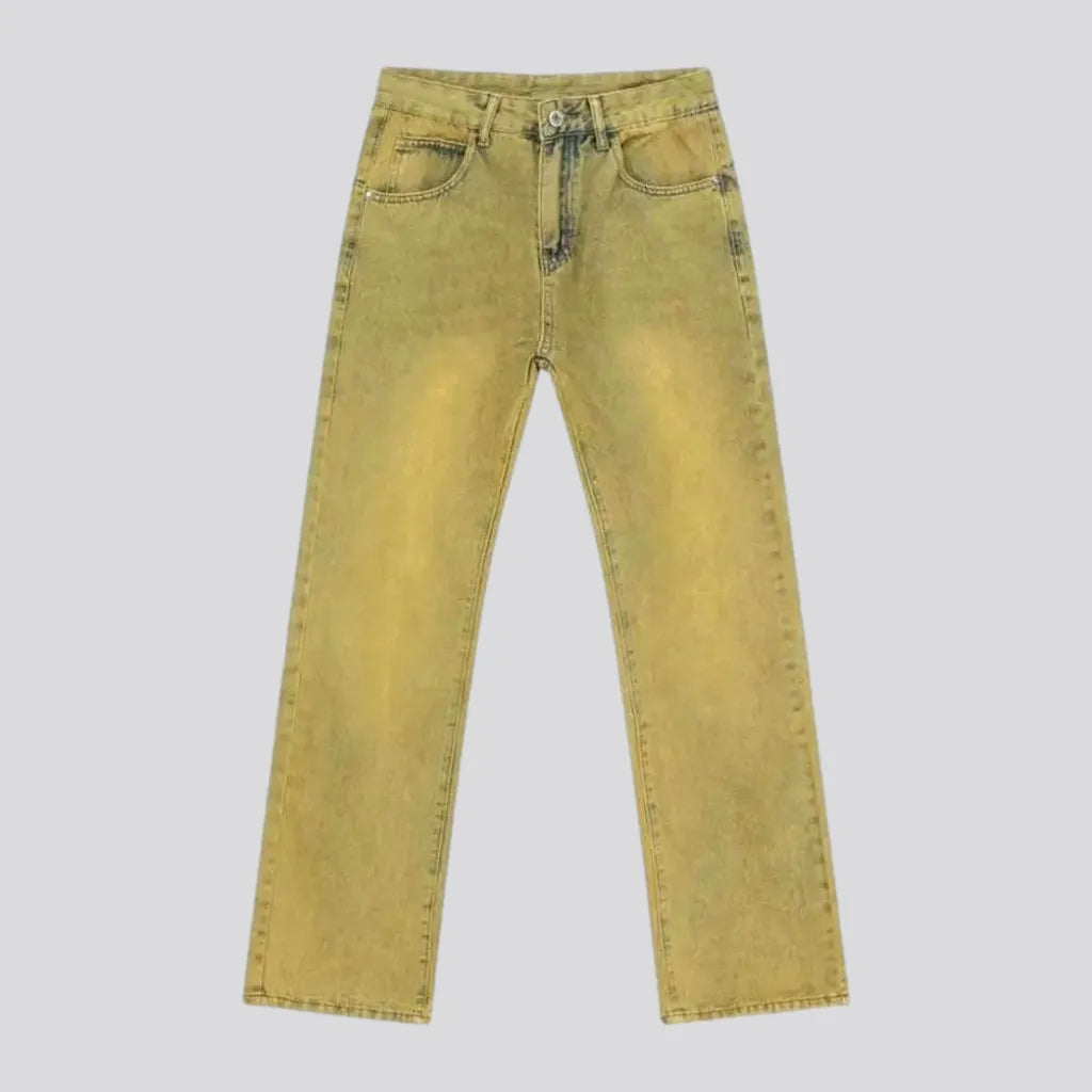 Vintage Look Loose Men's Jeans | Jeans4you.shop