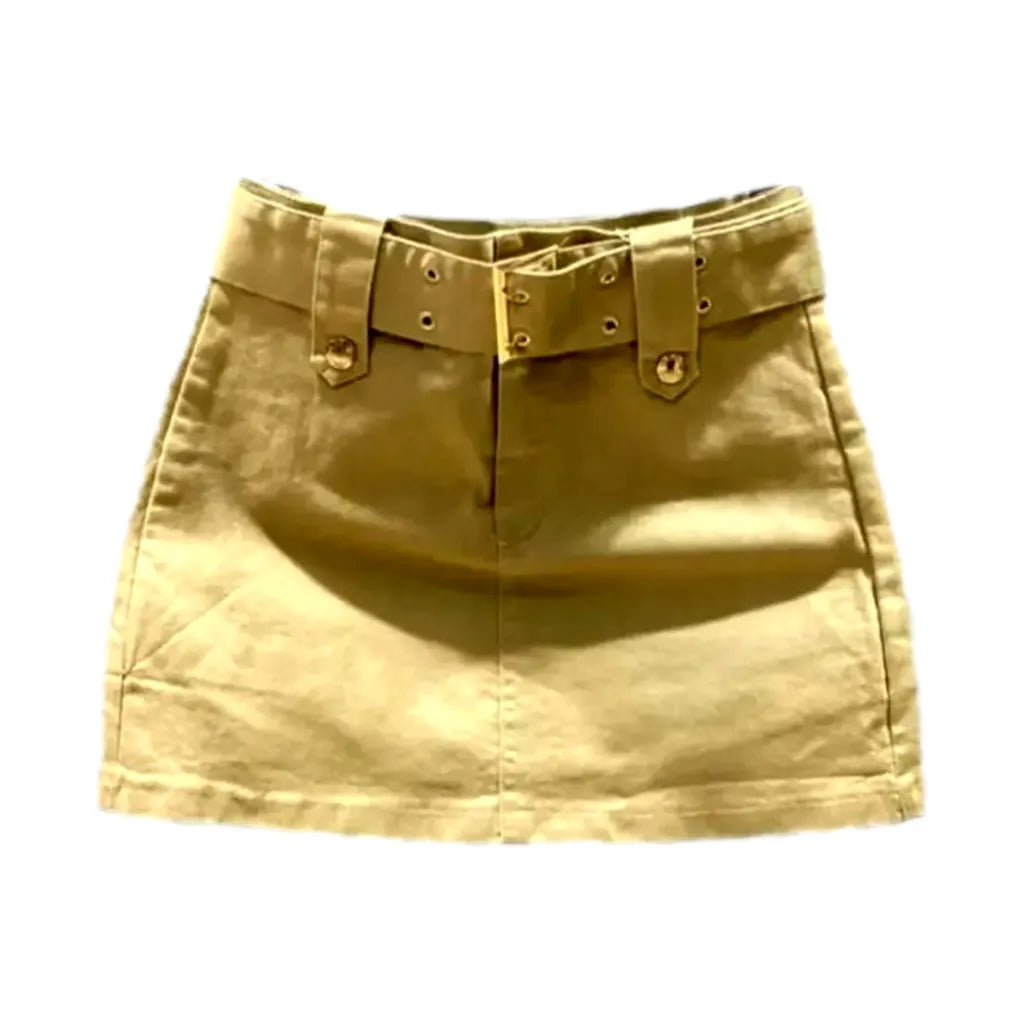 Y2k mini jeans skort
 for women